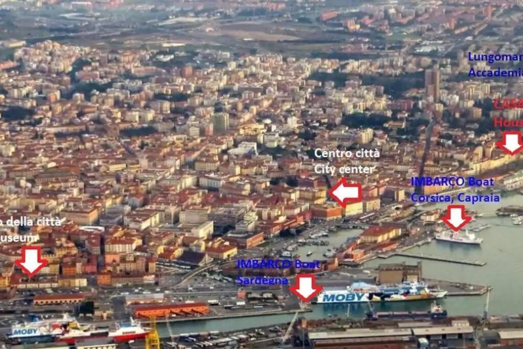 Loft Cianosi - Appartamento Nel Cuore Di Livorno Kültér fotó